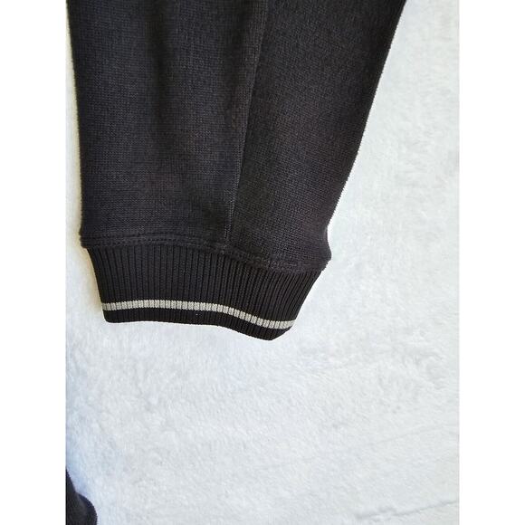 Mens Adidas Black Full Zip Jacket Size Xl With Fiddlers Elbow Embroidery - Picture 15 of 16